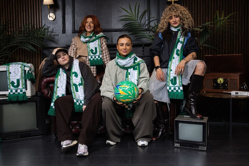 Hattie Crowther, Football Scarves, Subway, Women's League Cup, Women's League Cup Final, Manchester United, Chelsea, Women's Football, Sustainability, Fashion, Women's Soccer, WSL