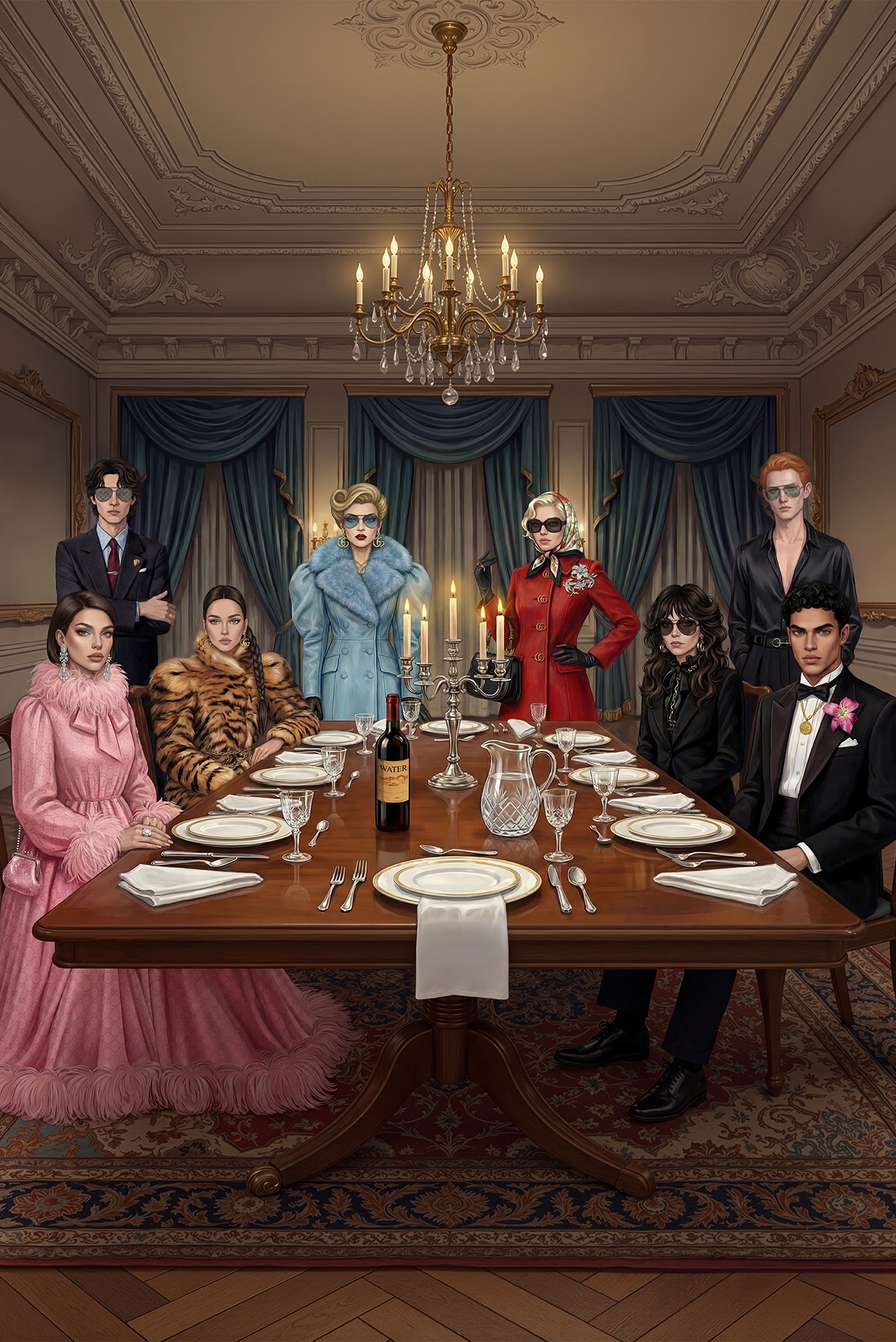 gucci, characters, video game, google, models, home, outfits