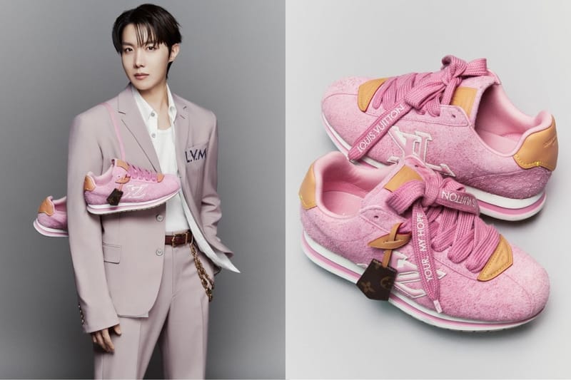 The J-Hope x Louis Vuitton Sneaker Collaboration Is Finally Here