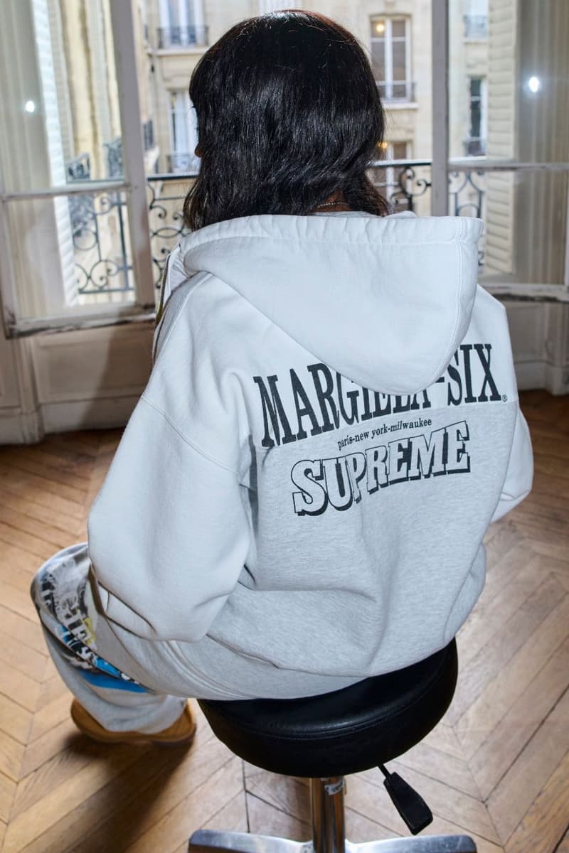Supreme, MM6, Maison Margiela, Fashion, Collaborations, Streetwear, New York, Hoodies, Skate Fashion