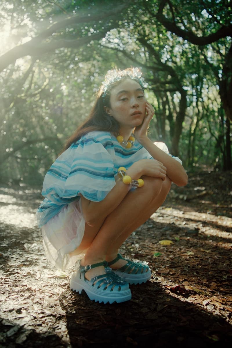 susan fang, melissa, shoes, footwear, jelly shoes, collaborations, fashion, models, campaigns, photo shoot