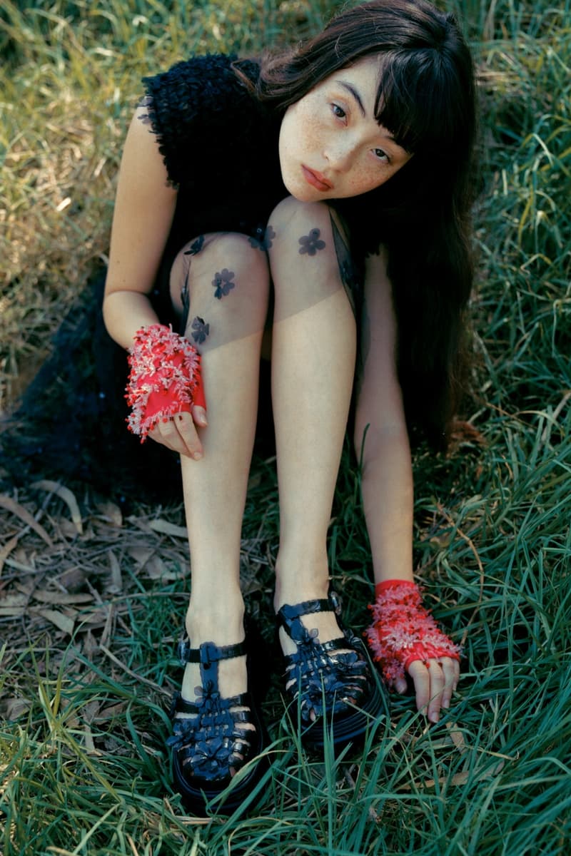 susan fang, melissa, shoes, footwear, jelly shoes, collaborations, fashion, models, campaigns, photo shoot