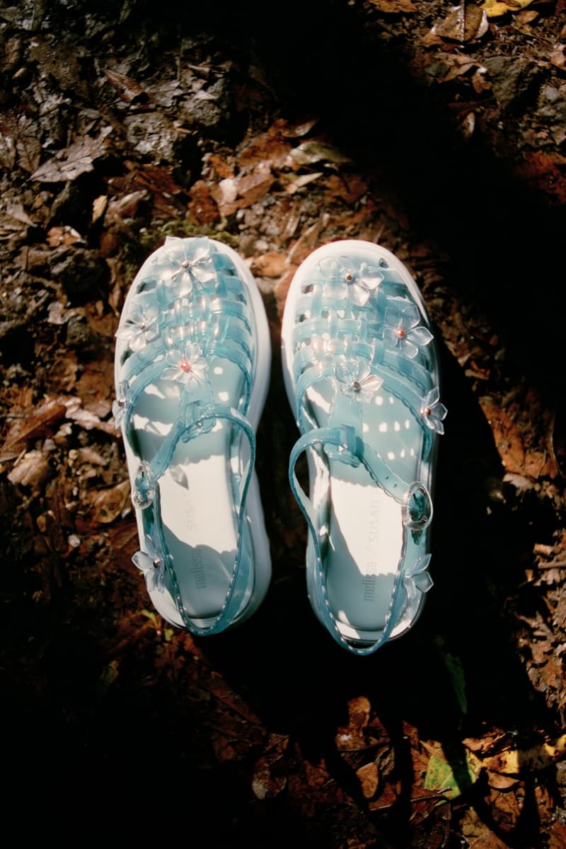 susan fang, melissa, shoes, footwear, jelly shoes, collaborations, fashion, models, campaigns, photo shoot