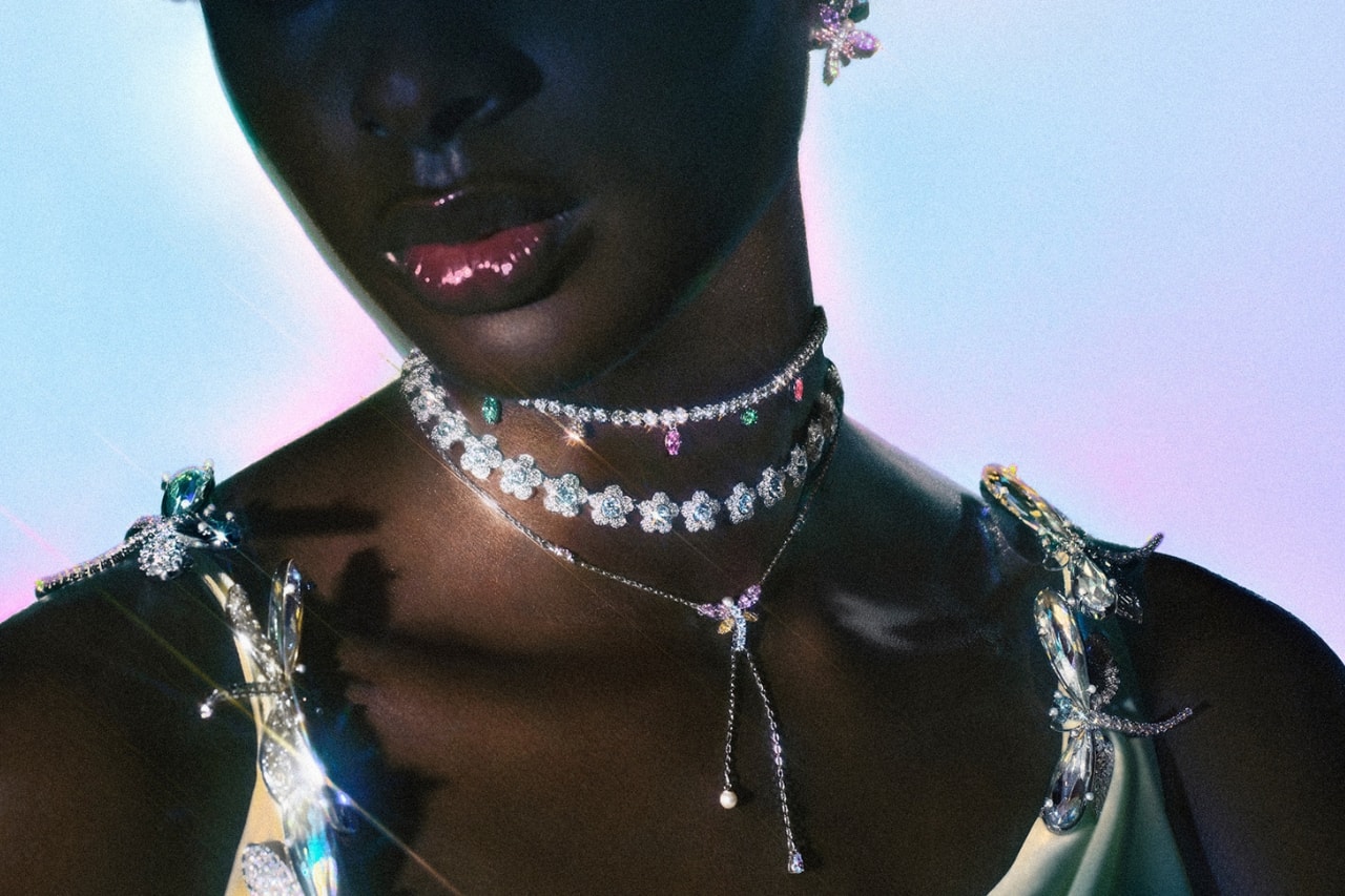 Swarovski, Ariana Grande, jewelry, jewellery, collaborations, jewels, accessories, campaigns, fashion, earrings, necklaces