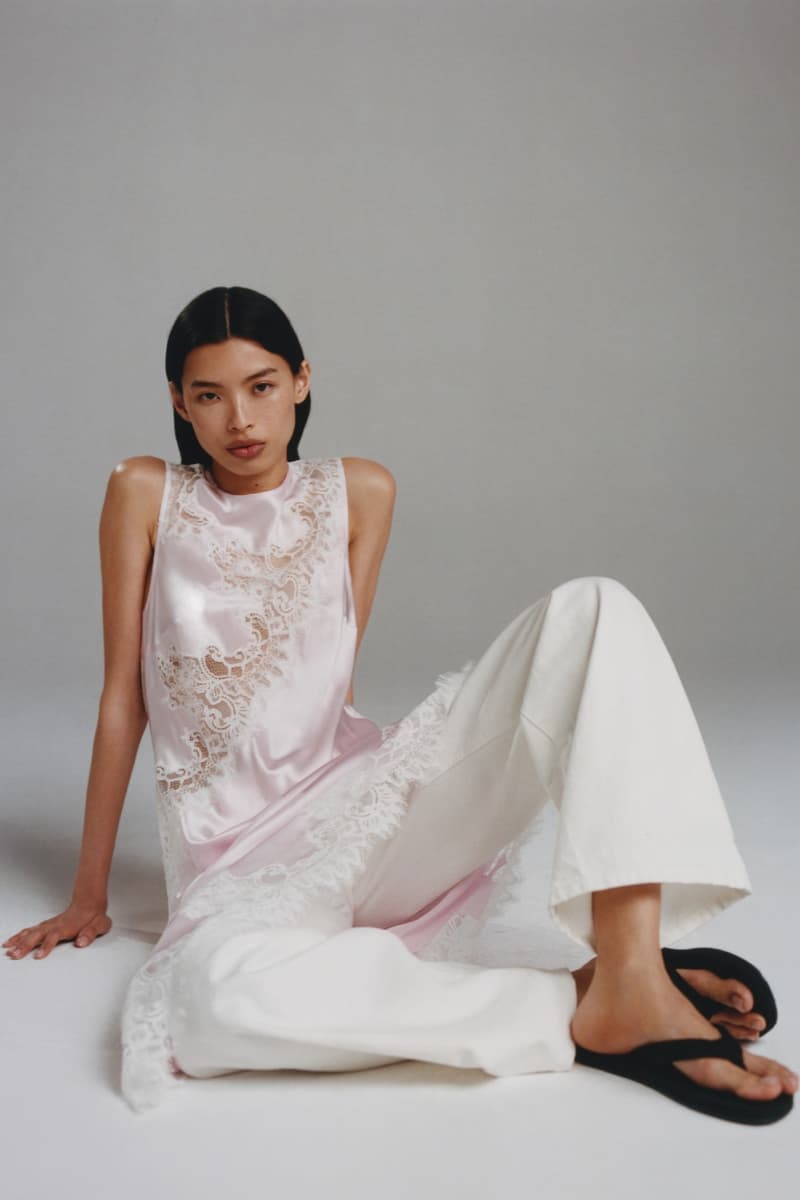 SRG Atelier, sofia richie grainge, collections, spring, clothes, fashion, campaigns, lace, slip dress, models