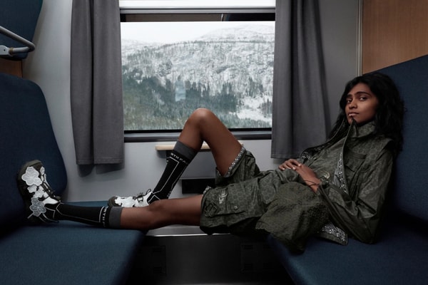 Cecilie Bahnsen, The North Face, collaborations, fashion, clothes, gorpcore, models, campaigns, technical wear, outerwear