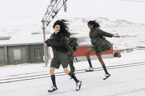 Cecilie Bahnsen, The North Face, collaborations, fashion, clothes, gorpcore, models, campaigns, technical wear, outerwear