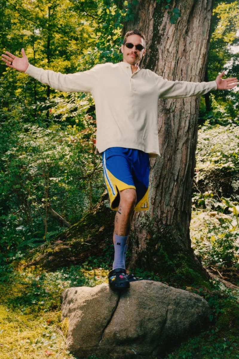 Pete Davidson, Crocs, Clogs, Saturday Night Live, Footwear News, Brand Ambassadors, comedians, actors