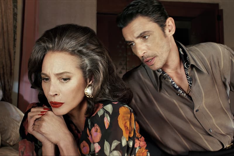 willy chavarria, zara, models, hispanic, swimming pool, couple, older woman, man