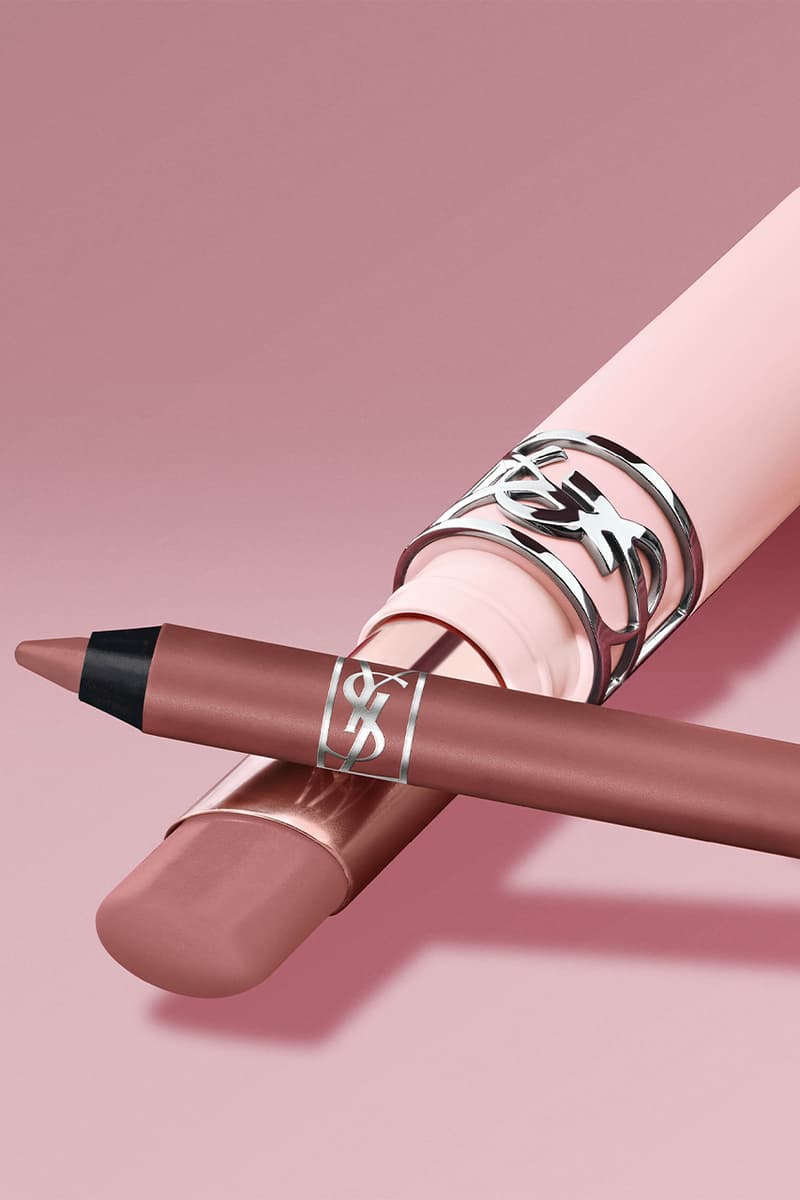 Dua Lipa, YSL Beauty, Beauty Kiss Shaper Sculpting Lip Liner, Lovenude Lip Blusher, Lipstick, Makeup, Campaigns