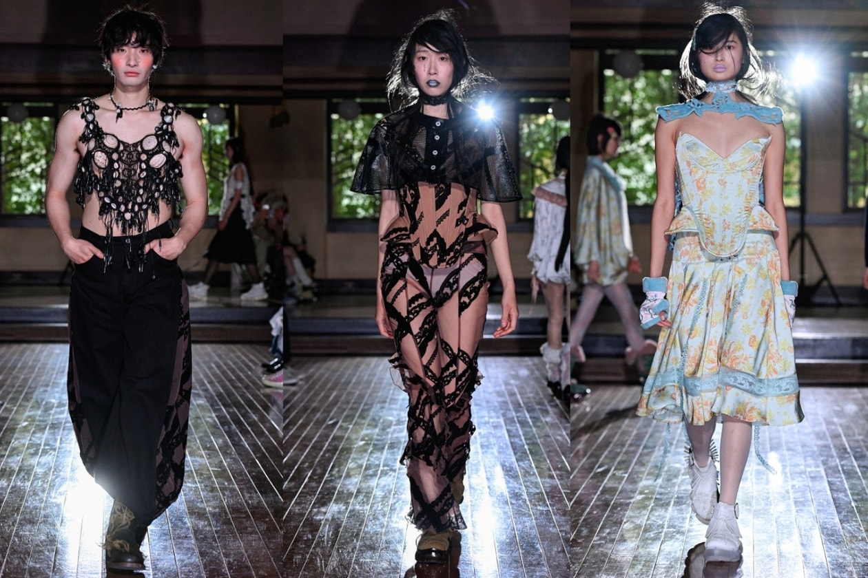 tokyo, fashion week, runway, designers, horror film, models