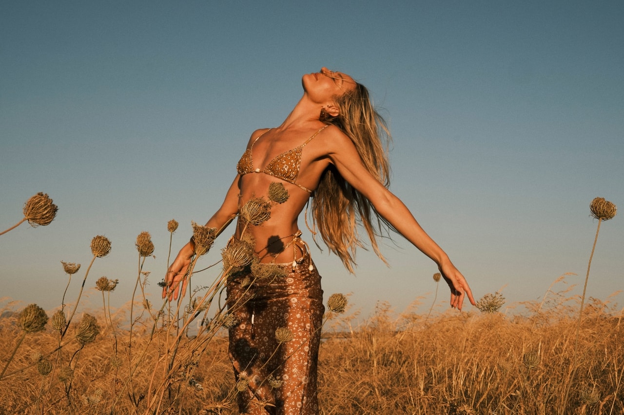 Tropic of C, Swimwear, bikinis, swimsuit, beach, campaign, models, summer, photoshoot
