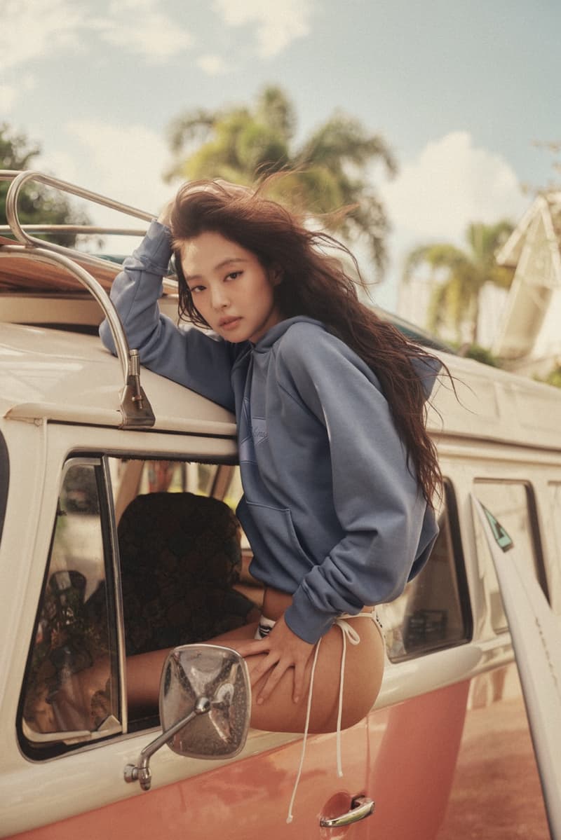 frankies bikinis, jennie, k-pop, music artist, swimwear, bikini top, pants, 