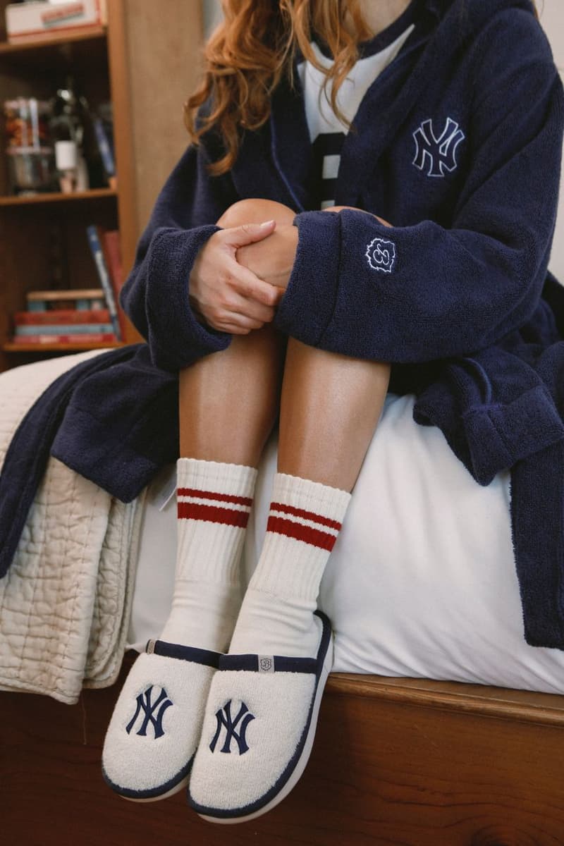 Brunch, New York Yankees, Yankees, Baseball, MLB, Slippers, Robes, Slipper Loafers, House Slippers, Bedroom Slippers, Hotel Slippers, House coats, Bathrobes, Loungewear
