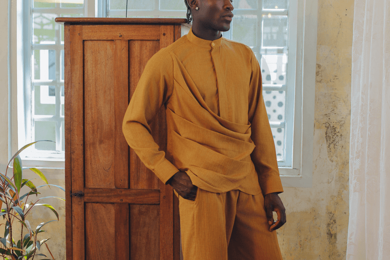 kwasi paul sam boayke menswear womenswerar spring 2026 keepsakes collection line ghana ghanaian african africa film movie suiting tailoring interview interviews feature fashion ready-to-wear ready to wear 
