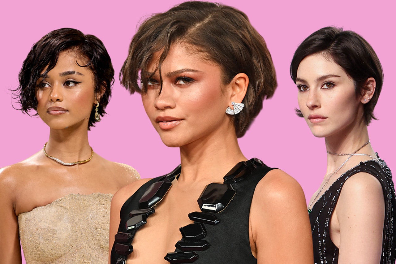 Zendaya, Tyla, Gracie Abrams, Bixie, Pixie Cut, Hair Trends, TikTok