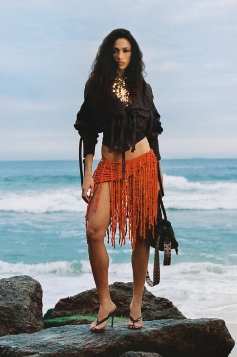 dsquared2, summer, campaign, models, swimwear, men, beach, cliff, sea