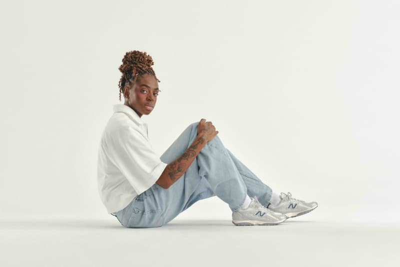 Cat Burns, new balance, 204L, sneakers, trainers, shoes, footwear, campaigns, fashion, shoots