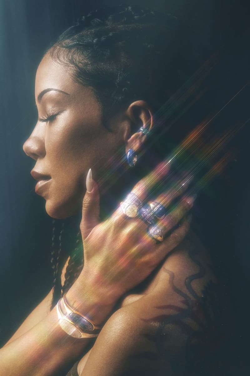 Jhené Aiko, Awe Inspired, ALLEL, California, Jewelry, Mysticism, Spirituality, Rings, Necklaces, Earrings, Music, Albums, Westside Whimsy, Collaborations