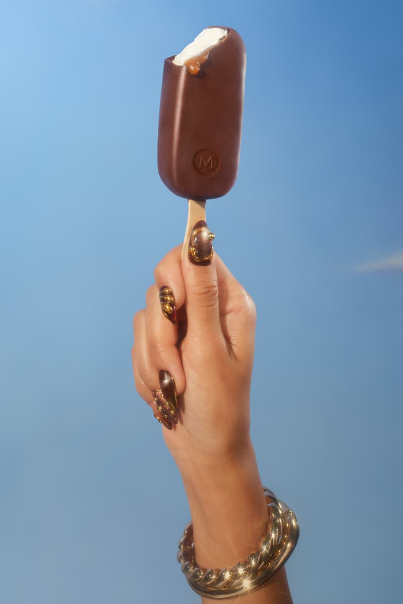 Naomi Yasuda, KATSEYE, Nail Artist, Magnum Ice Cream, Press Ons, Nail Art, Editorial Nails, Festival Nails