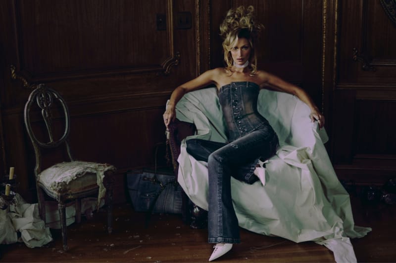 Miss Sixty Transforms Bella Hadid Into a Punk Marie Antoinette