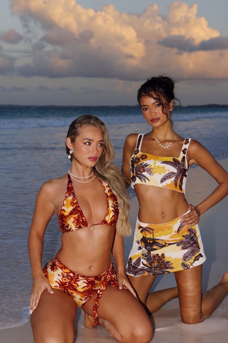 Kulani Kinis, Oceanus, swimwear, swim, bikinis, dresses, beach, models, campaigns, fashion, sea, collaborations