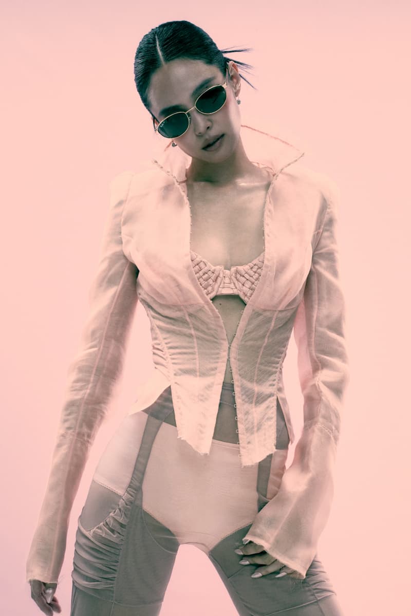 jennie, kpop, music artist, ray ban, meta, sunglasses, girl, glasses