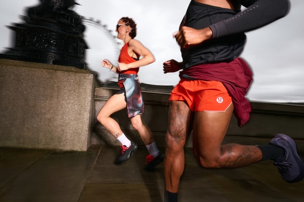 lululemon, running, london marathon, london, runners, activewear, sports, sportswear, shorts, philly Bowden, campaigns, collections