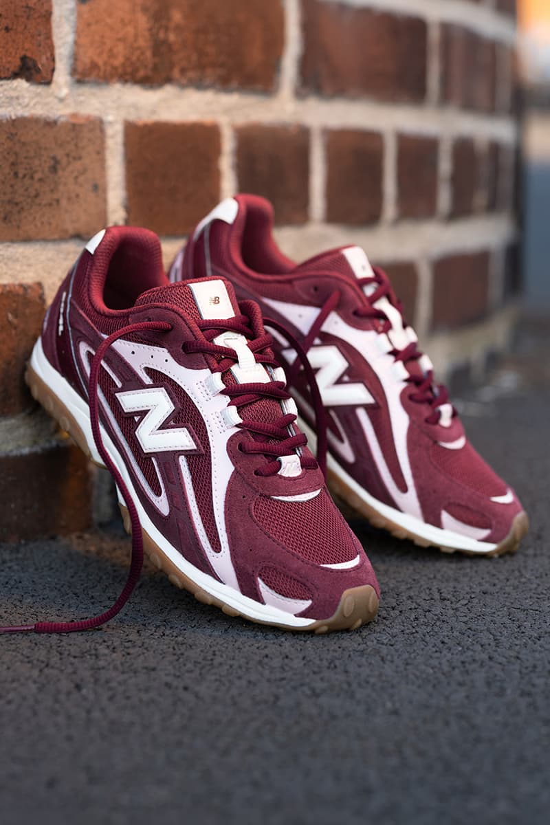 new balance jd sports 204L Skye Newman grey red purple brown london event salon SALT rosalia pack exclusive weekend campaign