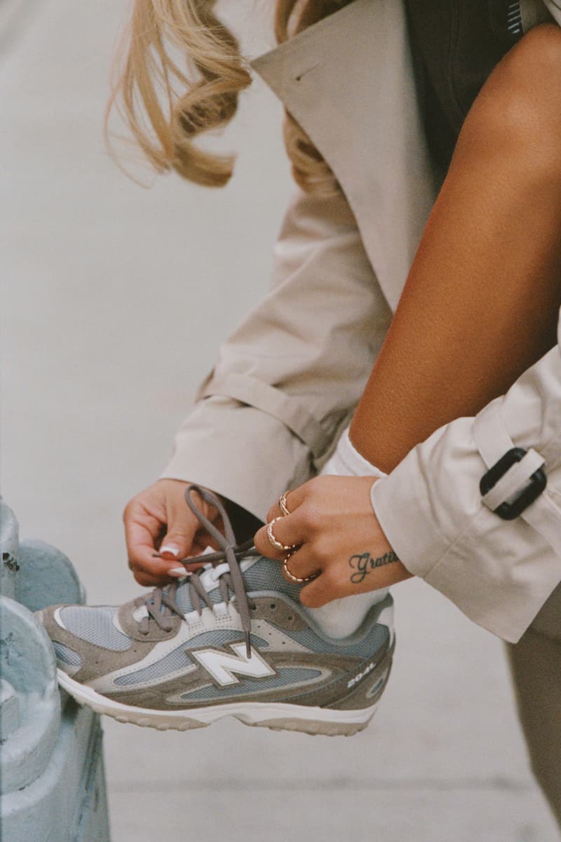 new balance jd sports 204L Skye Newman grey red purple brown london event salon SALT rosalia pack exclusive weekend campaign
