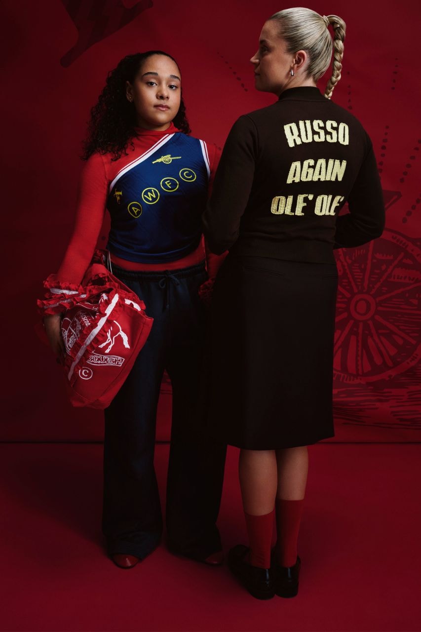 Arsenal, Good Squish, collaborations, jerseys, Alessia Russo, Olivia Smith, Jerseys, Soccer, Arsenal Women, Fashion, WSL, Football, Women's football, women's soccer