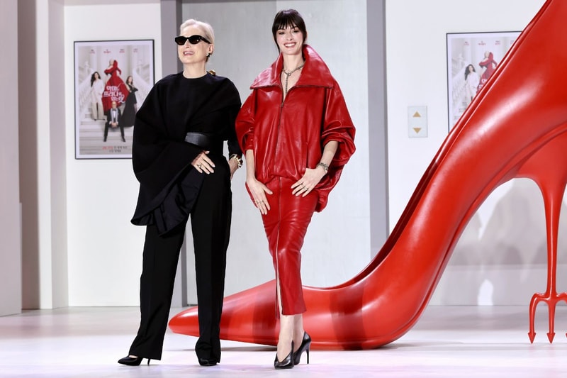 The Devil Wears Prada 2, Movies, Films, Press tours, Premieres, Anne Hathaway, Meryl Streep, Fashion, Balenciaga, Prada, vaquero, Schiaparelli, Saint Laurent, Celine, Susan Fang