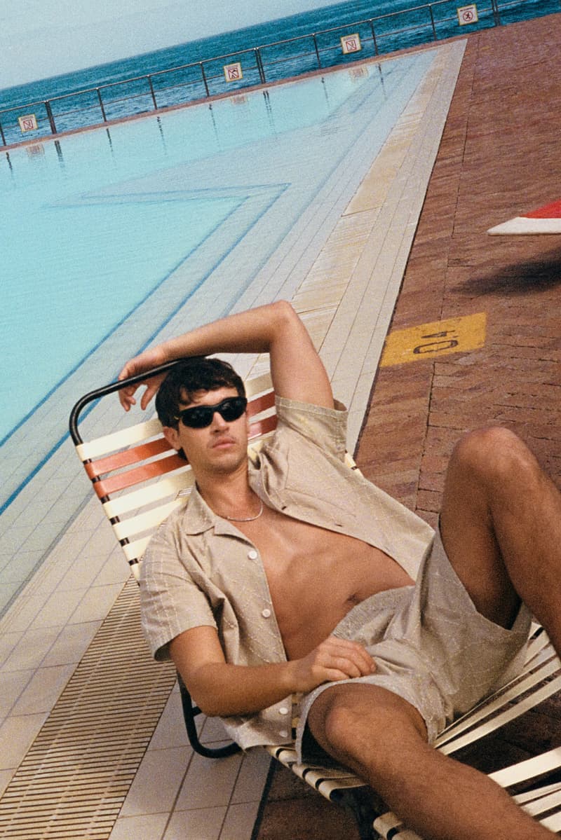 simone ashley, burberry, nova check bikini, tom blythe, alva claire, swimwear, sea, beach