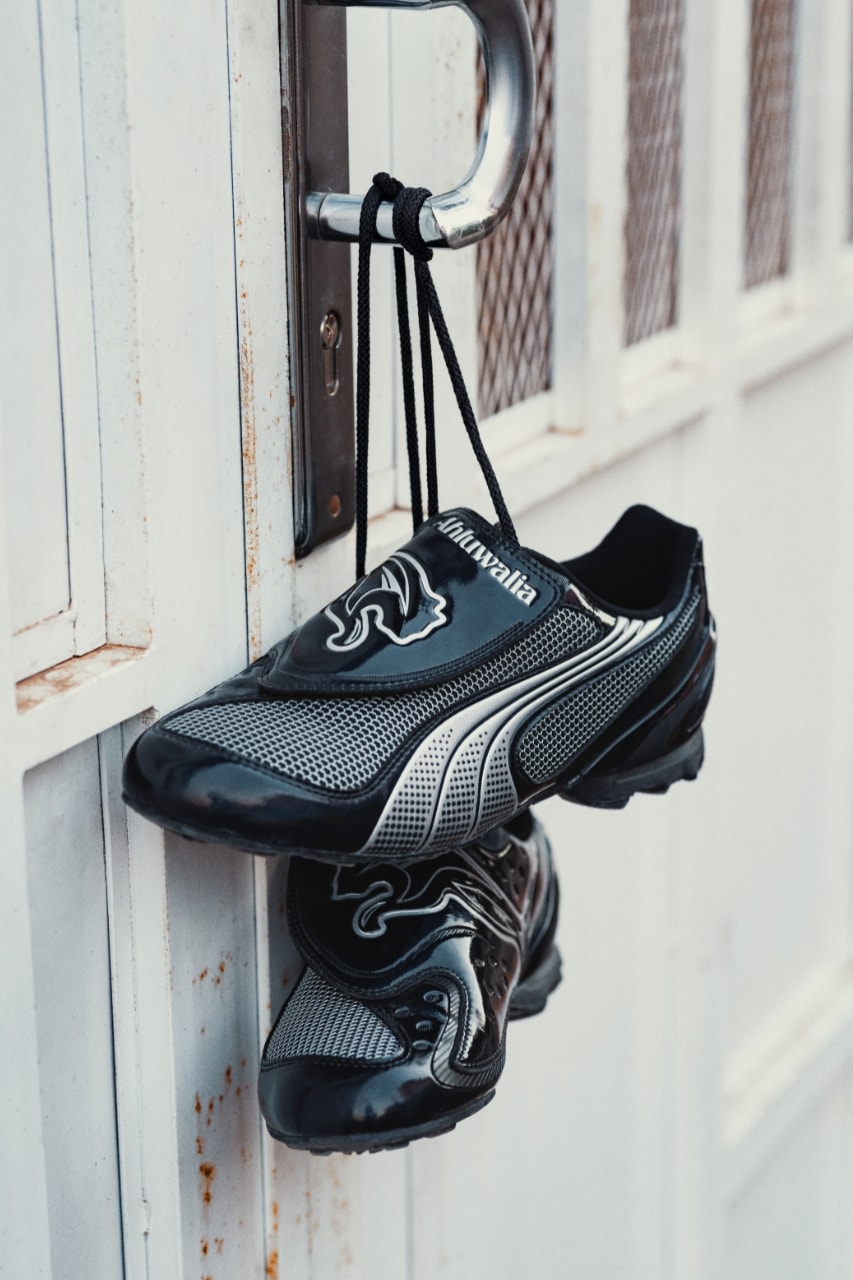 priya ahluwalia, designer. african football, puma football boots, sneakers, bags, mini skirt, 