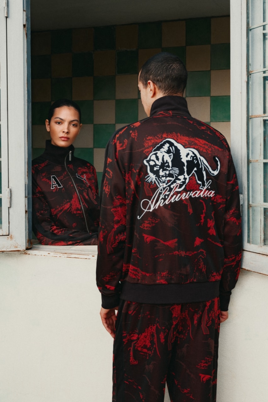 priya ahluwalia, designer. african football, puma football boots, sneakers, bags, mini skirt, 