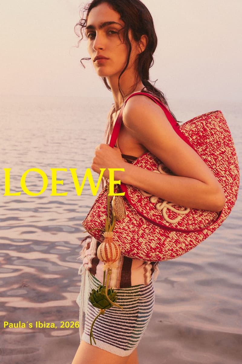 LOEWE, Paula's Ibiza, Spring/Summer 2026, Resort 2026, Fashion, Jonathan Anderson, Campaigns, Spain, Ibiza, Handbags, puzzle Bag, Totes, Sunglasses, Beach Clothes, Summer