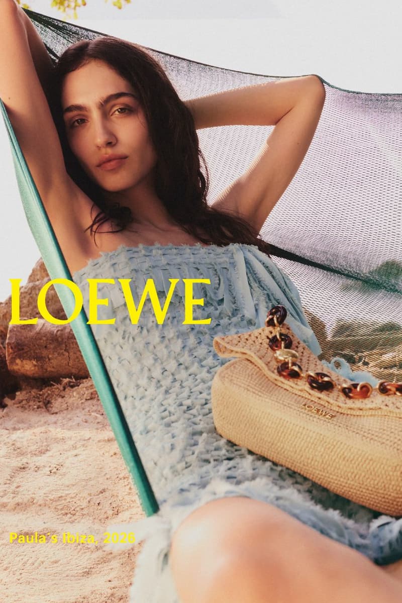 LOEWE, Paula's Ibiza, Spring/Summer 2026, Resort 2026, Fashion, Jonathan Anderson, Campaigns, Spain, Ibiza, Handbags, puzzle Bag, Totes, Sunglasses, Beach Clothes, Summer