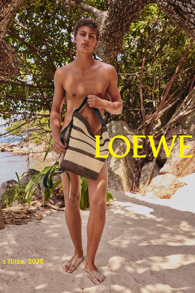 LOEWE, Paula's Ibiza, Spring/Summer 2026, Resort 2026, Fashion, Jonathan Anderson, Campaigns, Spain, Ibiza, Handbags, puzzle Bag, Totes, Sunglasses, Beach Clothes, Summer