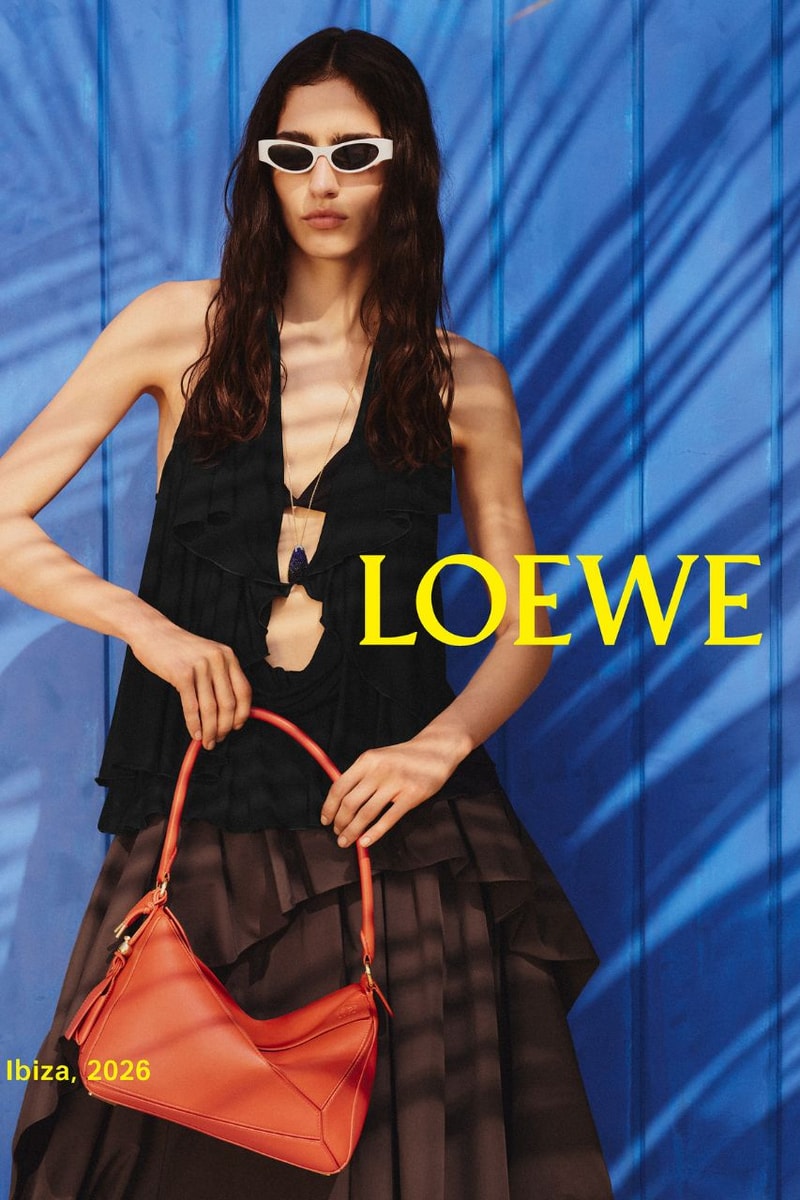 LOEWE, Paula's Ibiza, Spring/Summer 2026, Resort 2026, Fashion, Jonathan Anderson, Campaigns, Spain, Ibiza, Handbags, puzzle Bag, Totes, Sunglasses, Beach Clothes, Summer