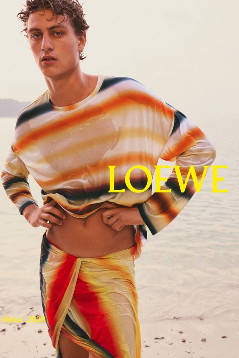 LOEWE, Paula's Ibiza, Spring/Summer 2026, Resort 2026, Fashion, Jonathan Anderson, Campaigns, Spain, Ibiza, Handbags, puzzle Bag, Totes, Sunglasses, Beach Clothes, Summer