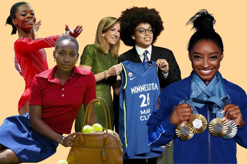 Black Hair, texturism, Black Athletes, Athletes, Olivia Miles, Coco Gauff, Gabby Douglas, Simone Biles, Afros, Natural Hair, Wigs, Weaves, Protective Styles, Braids, Locs, Basketball, Tennis, Gymnastics, Soccer