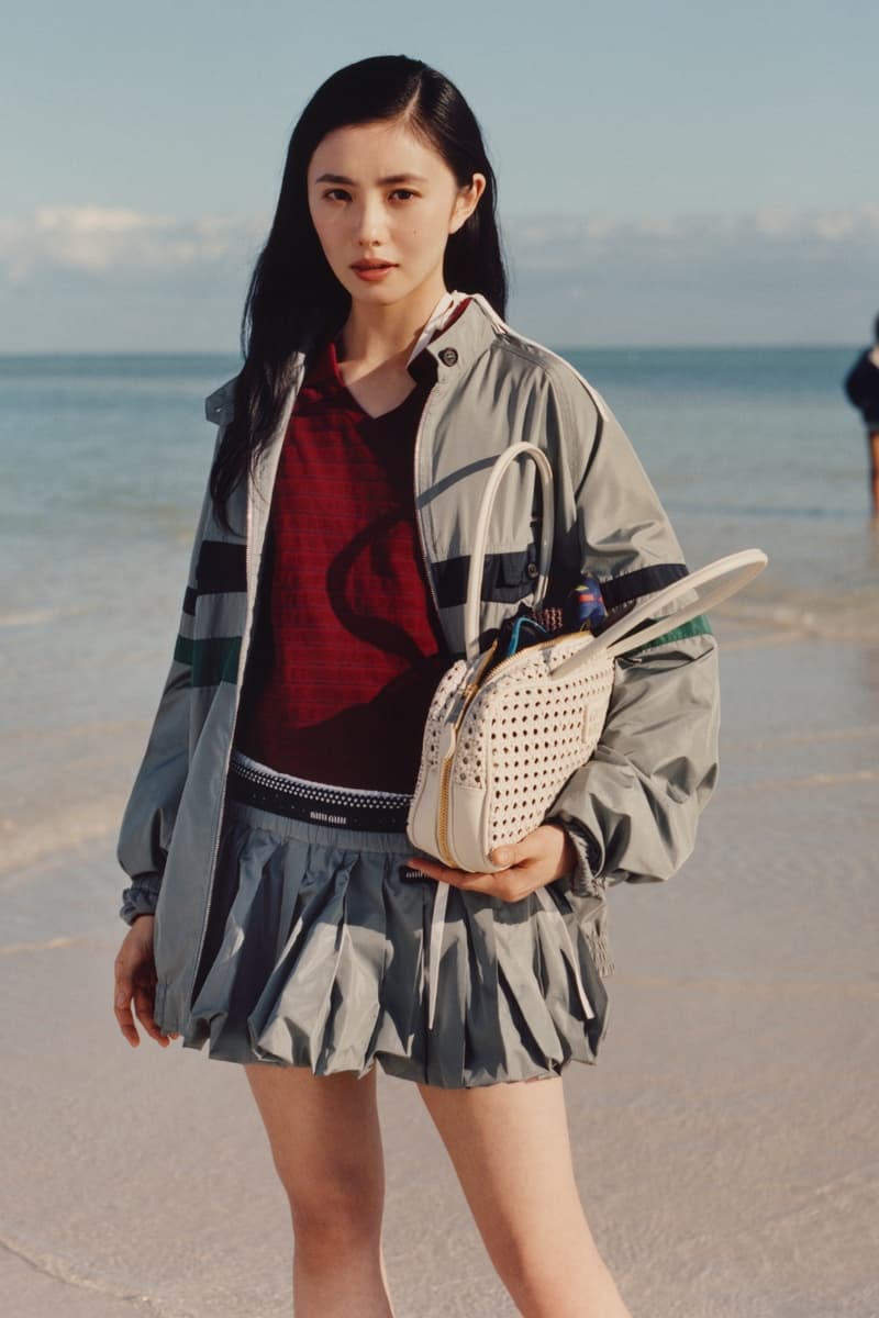 miu miu, campaigns, fashion, models, clothes, beach, summer, dresses, ocean