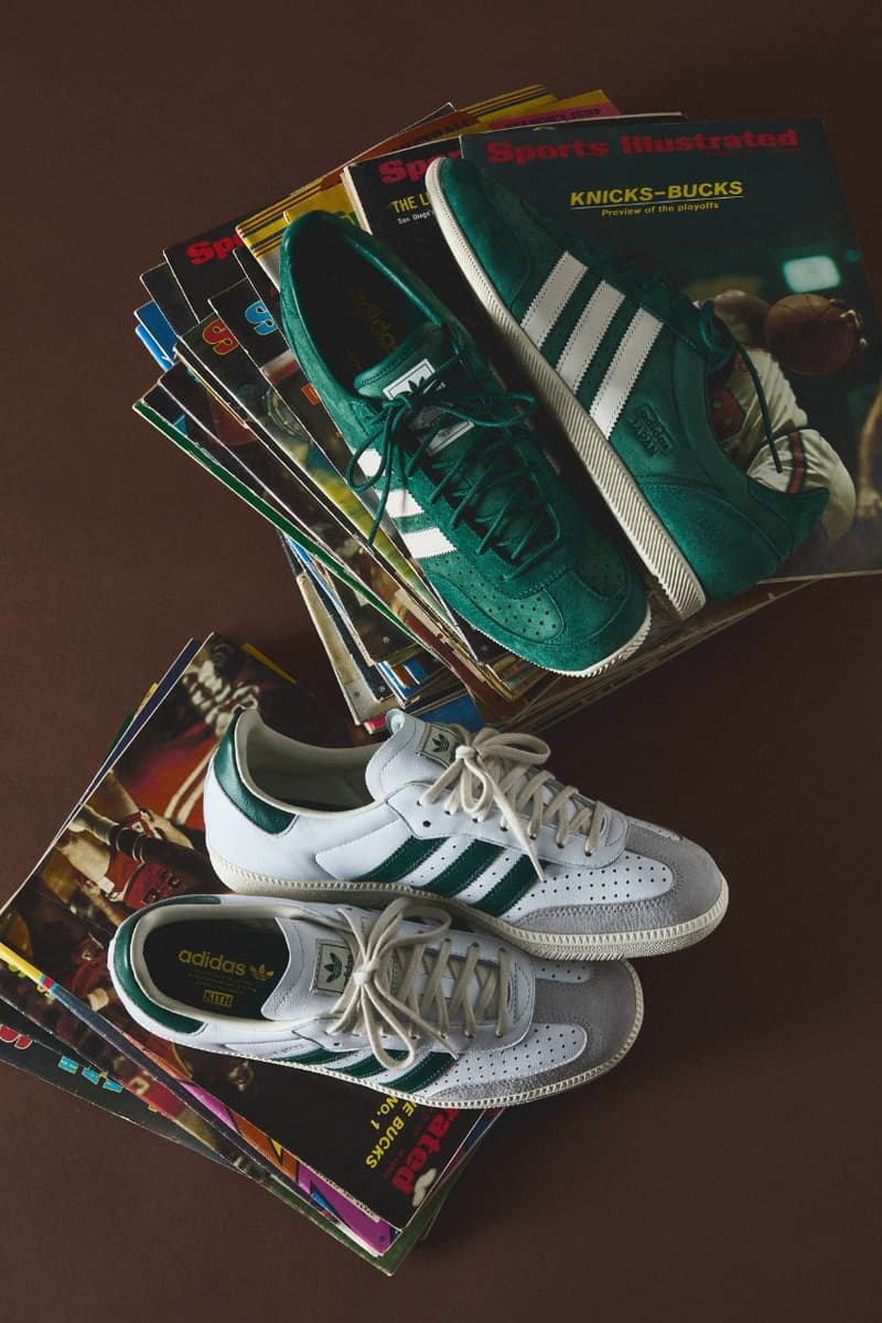 Kith Classics, Kith, Adidas, Adidas Originals, Sneakers, Sambas, Adidas Japan, BW Army, Footwear, Collaborations, Sneaker Drops, Sneaker News