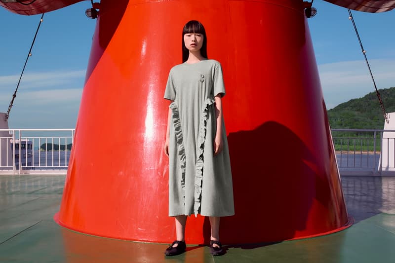 Cecilie Bahnsen, uniqlo, collaboration, clothing, fashion, campaigns, womenswear, models