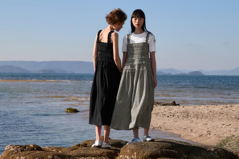 Cecilie Bahnsen, uniqlo, collaboration, clothing, fashion, campaigns, womenswear, models