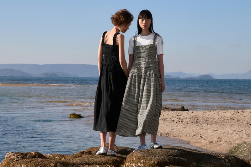 Cecilie Bahnsen, uniqlo, collaboration, clothing, fashion, campaigns, womenswear, models