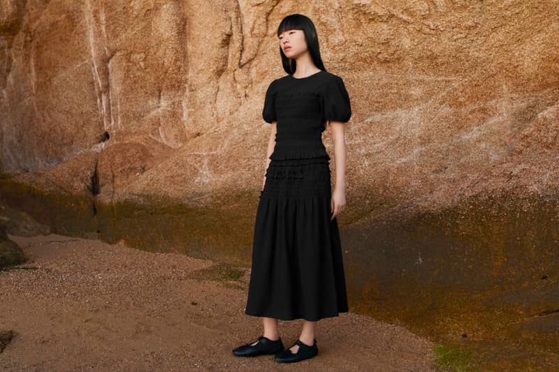 Cecilie Bahnsen, uniqlo, collaboration, clothing, fashion, campaigns, womenswear, models