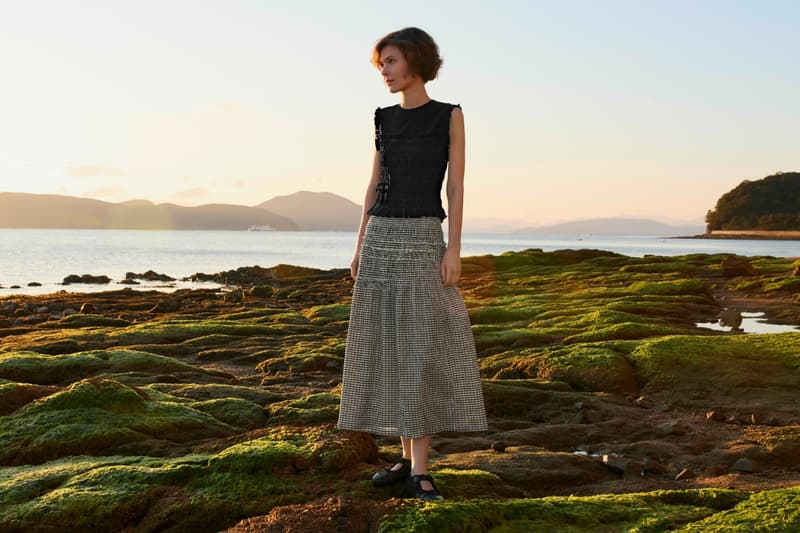 Cecilie Bahnsen, uniqlo, collaboration, clothing, fashion, campaigns, womenswear, models