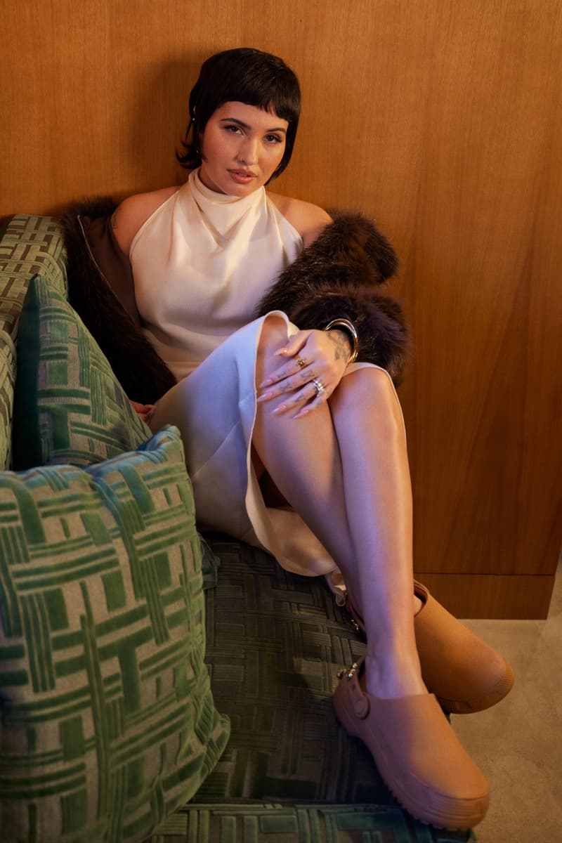 crocs, mabel, campaigns, shoes, footwear, fashion, collections, jibbitz, musician, singer 