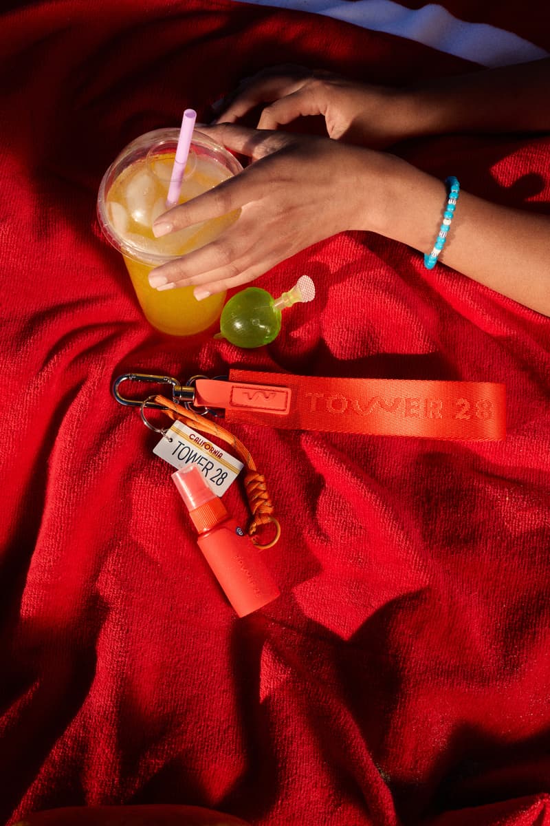 Tower 28, Sunset Crewneck, Grippy Socks, Skincare, Merch, Campaigns